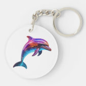 鮮やかカラフル キーホルダー (裏面)