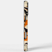 鮮やかキツネパターン：魅力的な野生生物デザイン Case-Mate iPhoneケース (裏面 / 右)