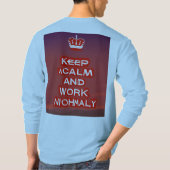 「鮮やかグラフィックT字」: Tシャツ (裏面)