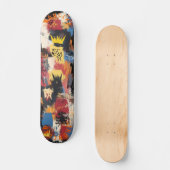 鮮やかグラフィティインスパイアと抽象芸術はっきりしたアート スケートボード (正面)