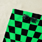 鮮やかグリーンレイカスタムズSunグラフィックビーチタオル ビーチタオル (インサイチュ)