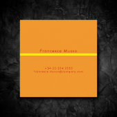 鮮やかコントラスト色、はっきりしたaモダン スクエア名刺