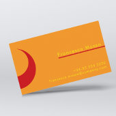 鮮やかコントラスト色、はっきりしたaモダン 名刺