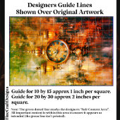 鮮やかゴールデンクロック&ランタンCS4デコページ 薄葉紙