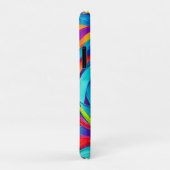 鮮やかサイケデリックフローラ絵を描緩和曲線 Case-Mate iPhoneケース (裏面/右)