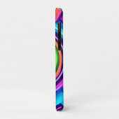鮮やかサイケデリック渦 Case-Mate iPhoneケース (裏面/左)