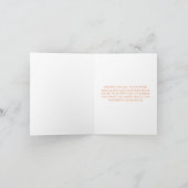 鮮やかサンセットドルフィンズジャンプ海誕生日 カード (内部)