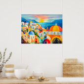 鮮やかサントリカラフルーニ ポスター (キッチン)