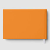 鮮やかサンライズミニマリストミックス&マッチ結婚ズ ゲストブック (裏面)