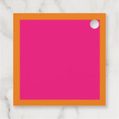 鮮やかサンライズミニマリストミックス&マッチ結婚ズ フェイバータグ (裏面)