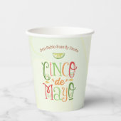 鮮やかシンコデマヨフィエスタ 紙コップ (正面)