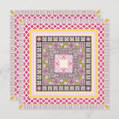 鮮やかスタイル 招待状 (正面/裏面)