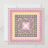 鮮やかスタイル 招待状 (裏面)