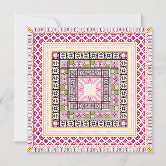 鮮やかスタイル 招待状 (裏面)