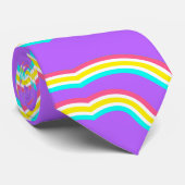 鮮やかストライプの ネクタイ (ロール)