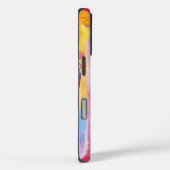 鮮やかストライプフローラ Case-Mate iPhoneケース (裏面 / 右)