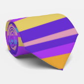 鮮やかストライプ ネクタイ (ロール)