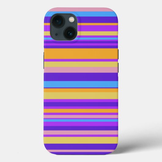 鮮やかストライプ Case-Mate iPhoneケース (裏面)