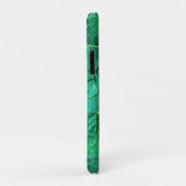 鮮やかターコイズテクスチャパターン Case-Mate iPhoneケース (裏面/右)