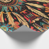 鮮やかティール(緑がかった色)「ドリーアステカム」マットラッピング紙 ラッピングペーパー (角)