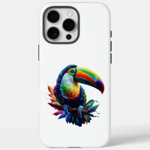 鮮やかトゥーカンバード – トロピカル自然アート iPhone 16 PRO MAXケース