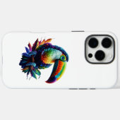 鮮やかトゥーカンバード – トロピカル自然アート Case-Mate iPhoneケース (裏面 (横))
