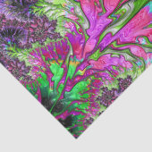 鮮やかネオカラフルトリップ（幻覚体験）のようなンGroovyフラクタル 薄葉紙 (詳細)