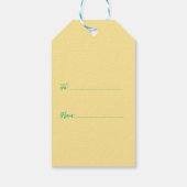 鮮やかハッピーイースター ギフトタグ (裏面)