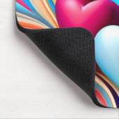 鮮やかハート マウスパッド (コーナー)