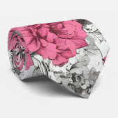 鮮やかバラネクタイ ネクタイ (ロール)