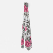 鮮やかバラネクタイ ネクタイ (裏面)