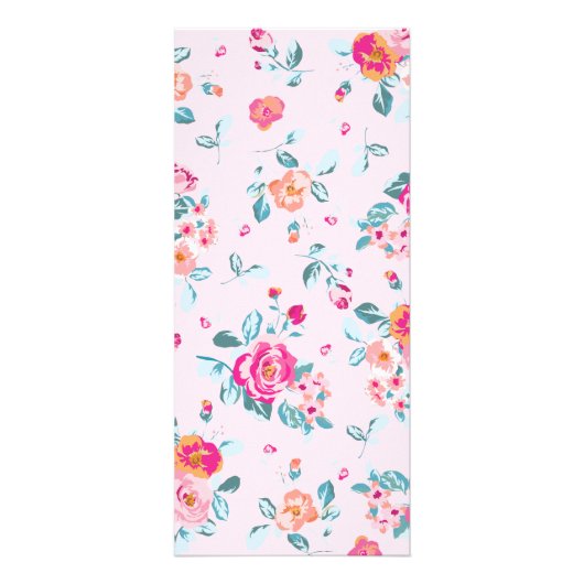 鮮やかバラホットピンクフローラ価格表メニュー ラックカード (裏面)