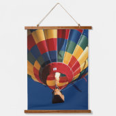 鮮やかバルーンの色 吊り下げ型タペストリー (正面)