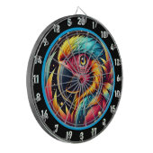 鮮やかパーティールーム用のパロットダーツボード ダーツボード (正面左)