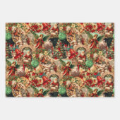 鮮やかビクトリアンクリスマス ラッピングペーパーシート (正面2)