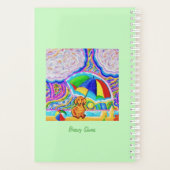 鮮やかビーチドッグプランナー プランナー手帳 (裏面)