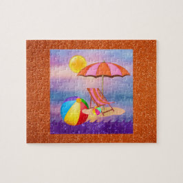 鮮やかビーチ ジグソーパズル