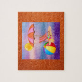 鮮やかビーチ ジグソーパズル (縦)