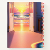 鮮やかビーチ ノートブック (裏面)