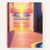 鮮やかビーチ ノートブック (正面)