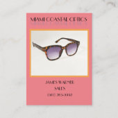 鮮やかファッションメーカー/リテールサングラス 名刺 (正面)