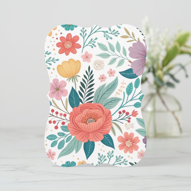 鮮やかフローラオールオーバープリントパターン (スタンド正面)