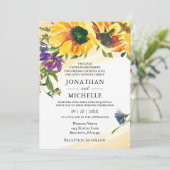 鮮やかフローラクリスチャン結婚ズ 招待状 (スタンド正面)