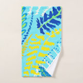 鮮やかフローラデザイン バスタオルセット (ハンドタオル)