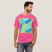 鮮やかフローラデザイン Tシャツ (正面フル)