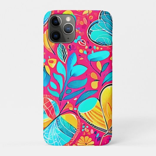 鮮やかフローラハート Case-Mate iPhoneケース (裏)