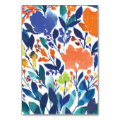 鮮やかフローラブロッサムテーブル番号 テーブルナンバー (裏面)