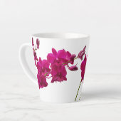 鮮やかフローラプリント カフェラテマグ (左アングル)