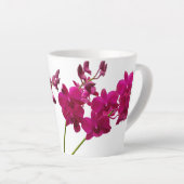 鮮やかフローラプリント カフェラテマグ (右アングル)