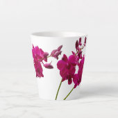 鮮やかフローラプリント カフェラテマグ (正面)